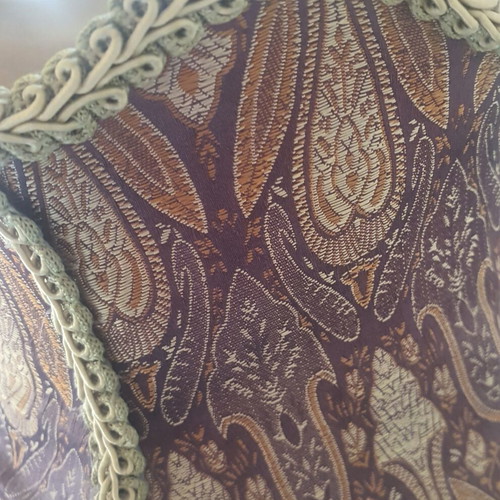Table lamp with fabric shade, 60 cm height