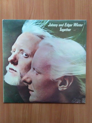 Johnny and Edgar Winter Together Live LP σαν καινούργιο, βινύλιο 33rpm