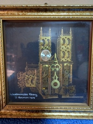 Steampunk Wall Art 1978 by J. Ammon, like new