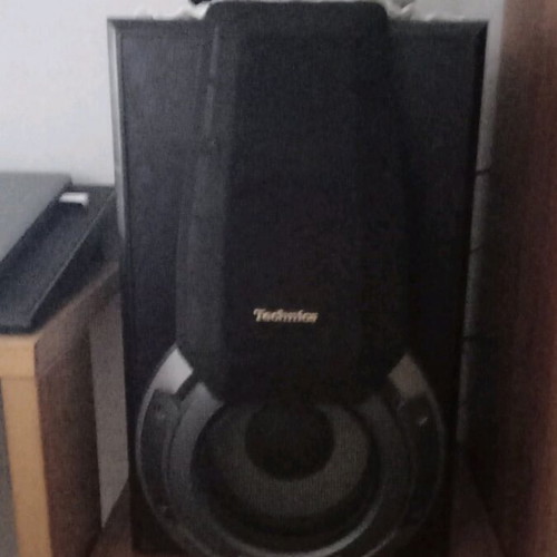 Technics stereo system used, 4 pieces with cassette and radio