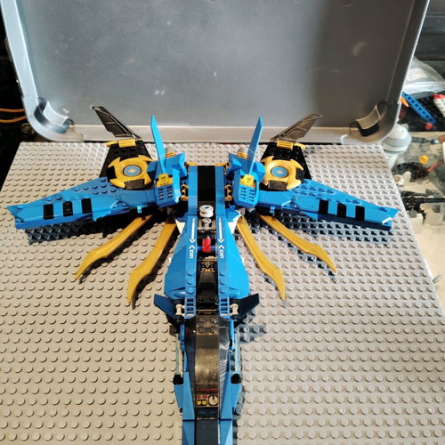 Lego Ninjago jet used, with possible color changes