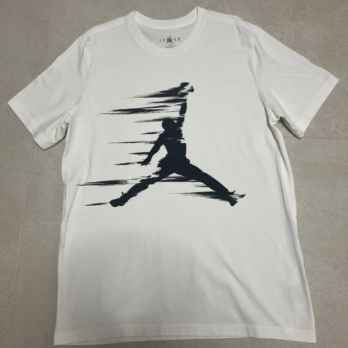 Jordan T Shirt New, White and Black, Size L