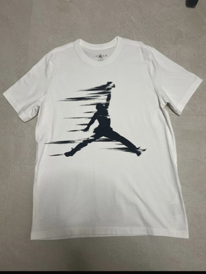 Jordan T Shirt New, White and Black, Size L