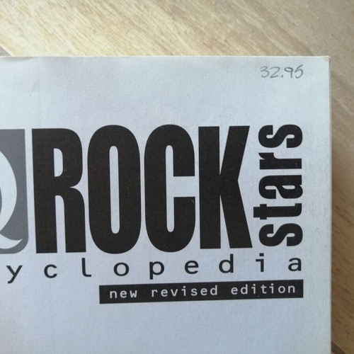 Q Magazine Encyclopedia of Rock Stars music encyclopedia used, English