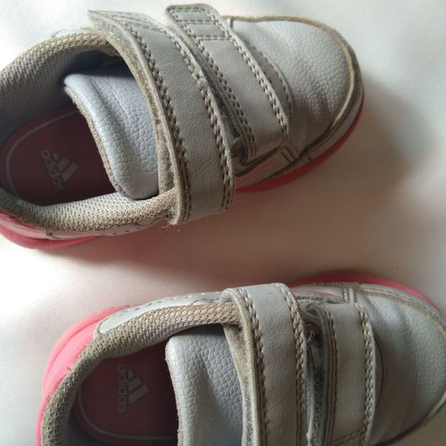 Adidas baby shoes used, size 21