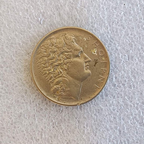 Albania 1 Lek Coin 1926 used, nickel