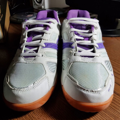 Pro Touch Rebel volleyball shoes size 41 white purple like new