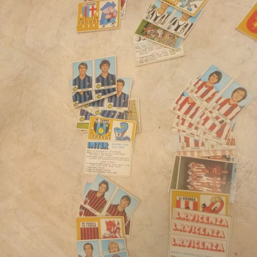 Calciatori Italian Football and Basketball Stickers 1977/78 like new