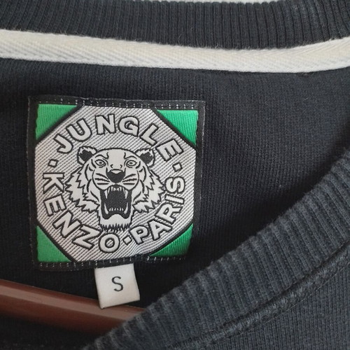 Kenzo sweatshirt no.S like new, black and gray