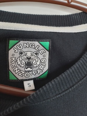 Kenzo sweatshirt no.S like new, black and gray
