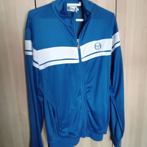 Sergio Tacchini Masters Track Top jacket blue/white like new