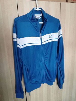 Sergio Tacchini Masters Track Top jacket blue/white like new