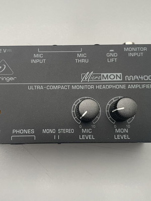 N-Audio MA400 αναλογικός ενισχυτής ακουστικών μεταχειρισμένος, φορητός 4.0 καναλιών