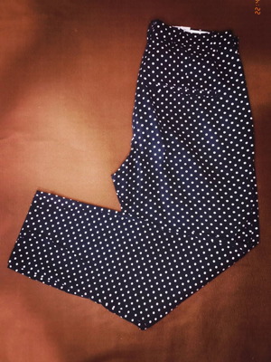 H&M Polka Dot High-Waist Trousers New Y2K Vintage Style