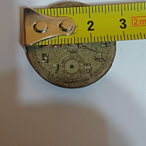 Metro watch movement used for parts Swiss chronometer