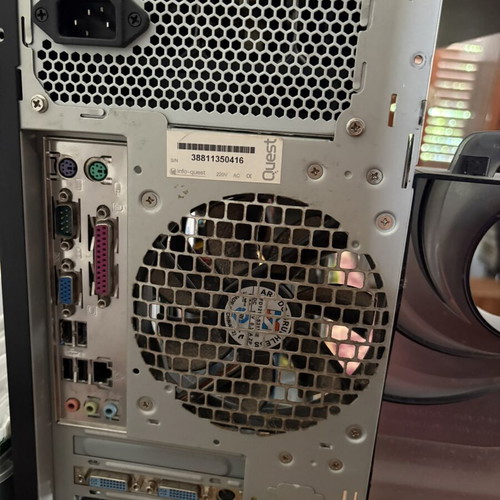 Computer used, functional without hard drive