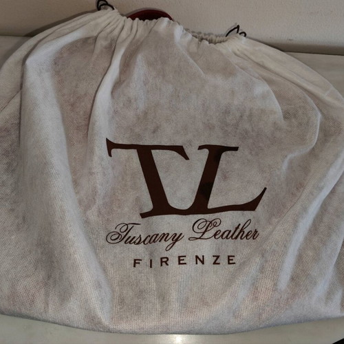 Tuscany Leather shoulder bag red like new