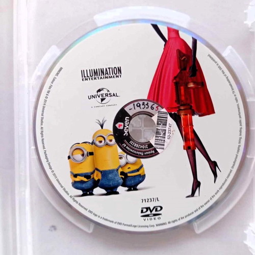 Minions animated DVD like new