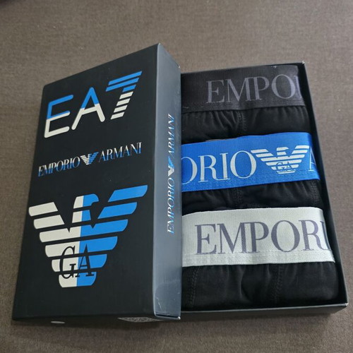 Emporio Armani men's boxer shorts pack of 3, size L