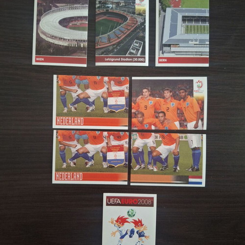 Panini Stickers Euro 2008 like new, printed in Italy and Brazil editions