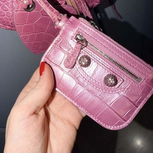 Balenciaga Le Cagolle Small Bag like new, pink, crossbody