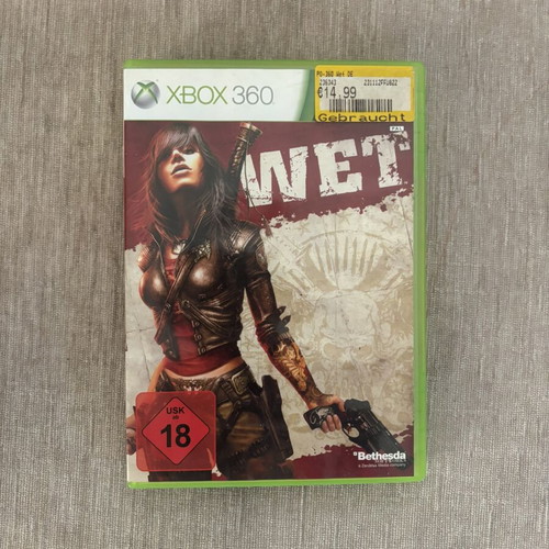 Wet Xbox 360 game