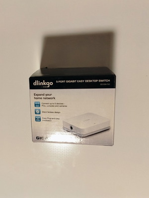 Dlinkgo 5-Port Gigabit Desktop Switch GO-SW-5G sealed new