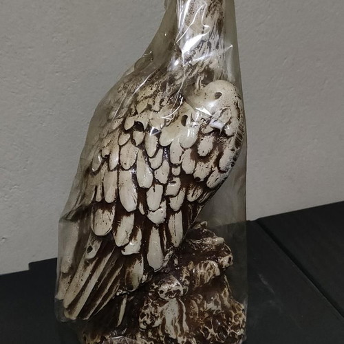 Decorative Eagle Figurine from Albania ceramic, like new