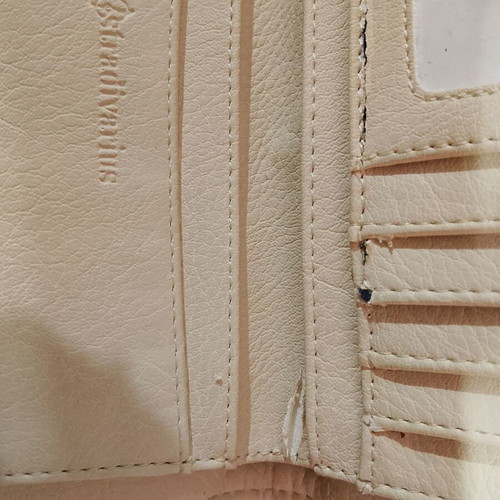 Stradivarius wallets used, pack of 2, croco texture