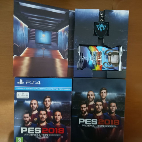 PES 2018 Legendary Edition PlayStation 4 like new