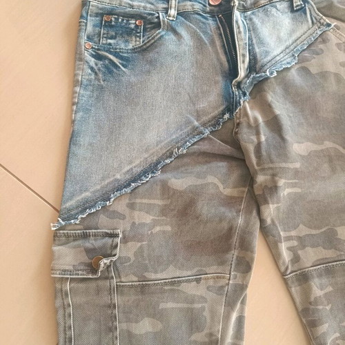 Men's gray denim pants size Medium like new