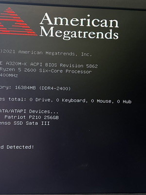 Gaming PC with ASUS PRIME A320M-K motherboard like new