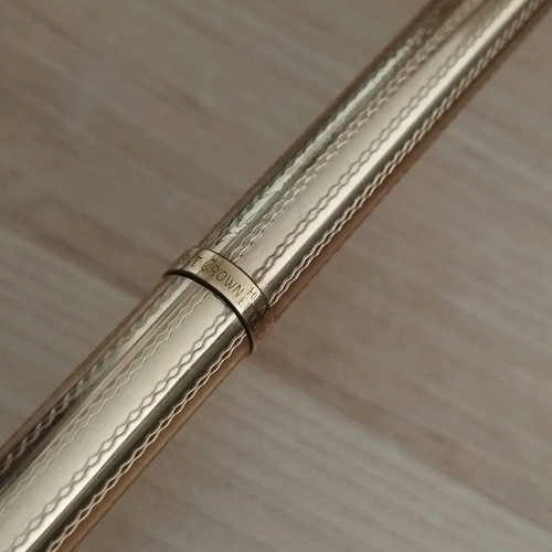 Kreisler vintage pen 18 karat gold electroplated new