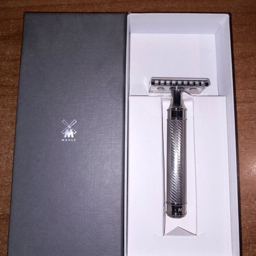 Muhle R41 GS Grande Stainless razor like new