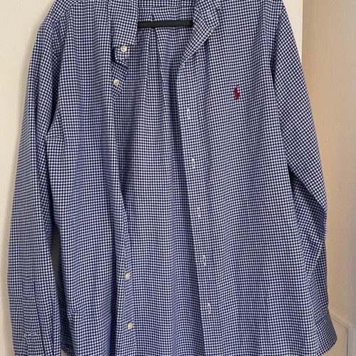 Polo Ralph Lauren men's long-sleeve shirt like new, size S, blue