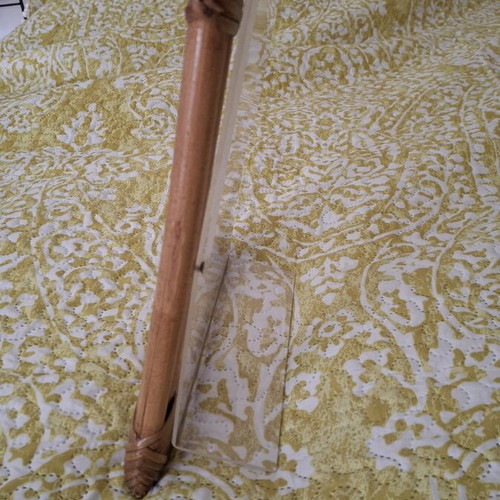 Bamboo wooden frame large, like new 27x31