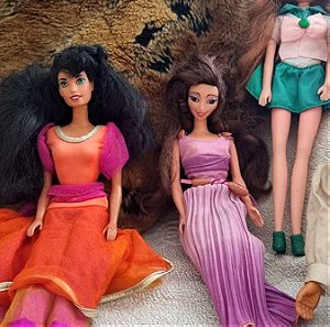 8 Barbie κούκλες από παιδικές ταινιες