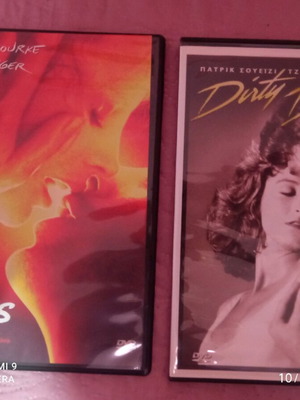 Movies 9 1/2 Weeks and Dirty Dancing like new, 2 together