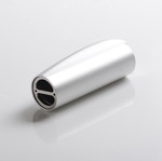 BP Mods Hilt Mosfet Mod ασημί καινούργιο, προσαρμόσιμο 18350/18650