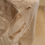 Boho mosquito net for room or garden like new, cotton fabric