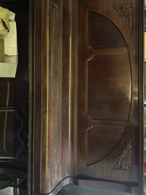 Antique piano used Jacob Czapka’s sign, Wien