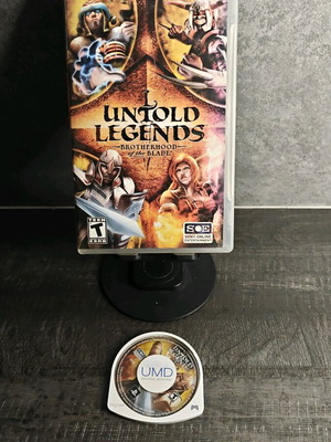 Untold Legends Brotherhood of the Blade PSP game used without manual