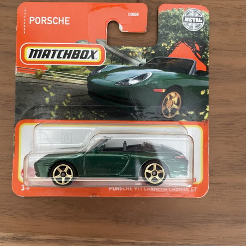 Porsche 911 Carrera Cabriolet Green sealed, new