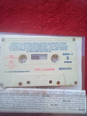Soul Classics cassette tape used, R&B / Soul