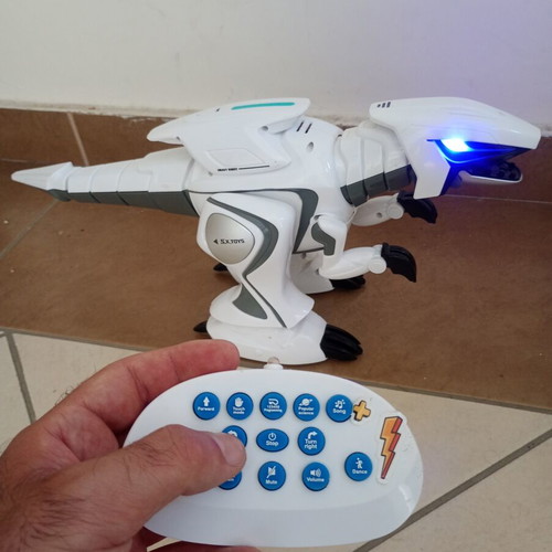 Remote control robot dinosaur