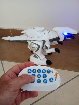Remote control robot dinosaur