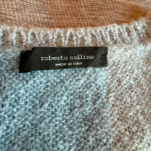 Roberto Collina blue sweater like new, size M
