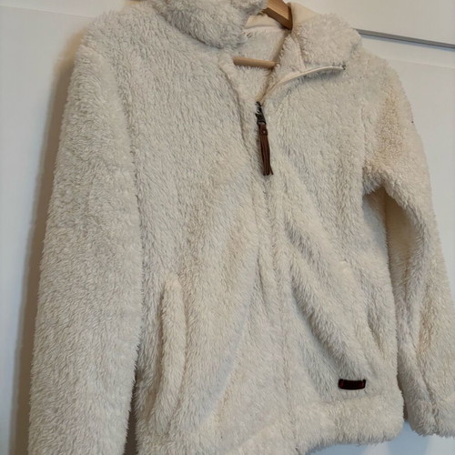 Protest fleece jacket like new, white, size 164 cm