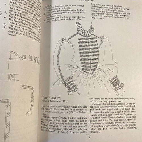 Period Costume for Stage & Screen like new, patterns for women's dresses 1500-1800