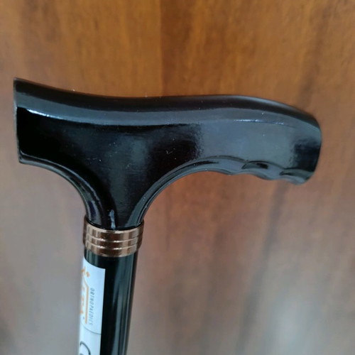 Vita Orthopaedics Adjustable Foldable Black Walking Cane New